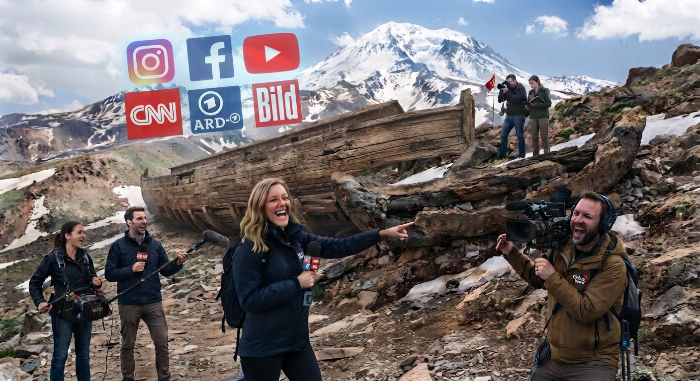 Der Dauerbrenner auf dem Berg Ararat: Warum die Arche Noah alle paar Jahre „neu gefunden“ wird