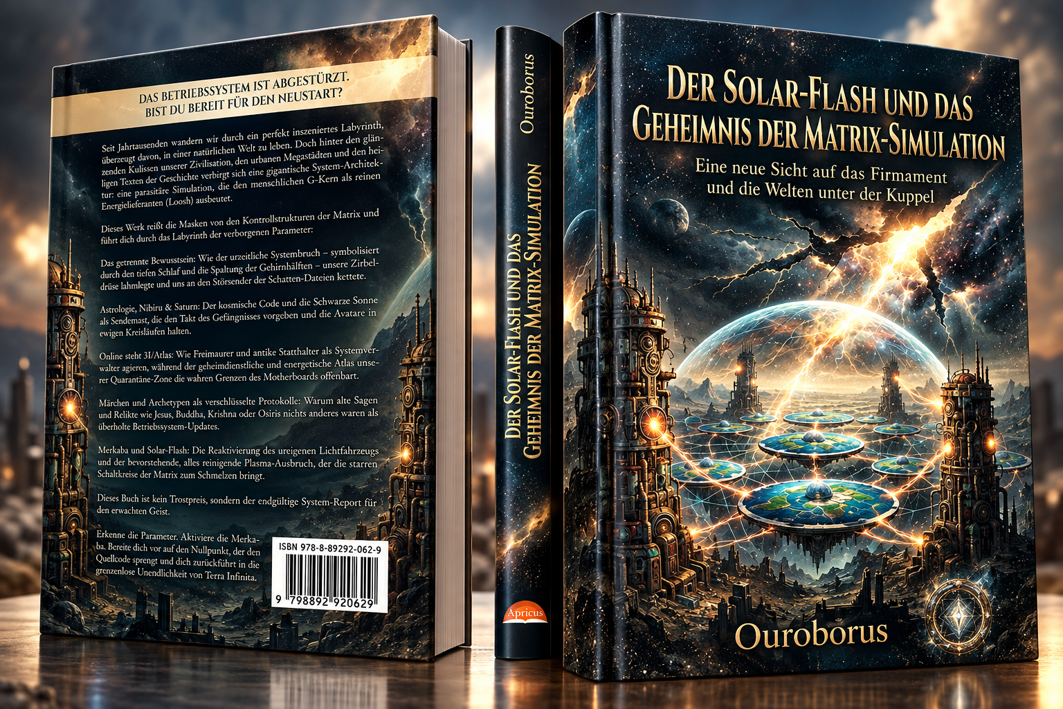 Das Buch:“Der Solar-Flash und das Geheimnis der Matrix-Simulation“ erscheint am 15.Oktober